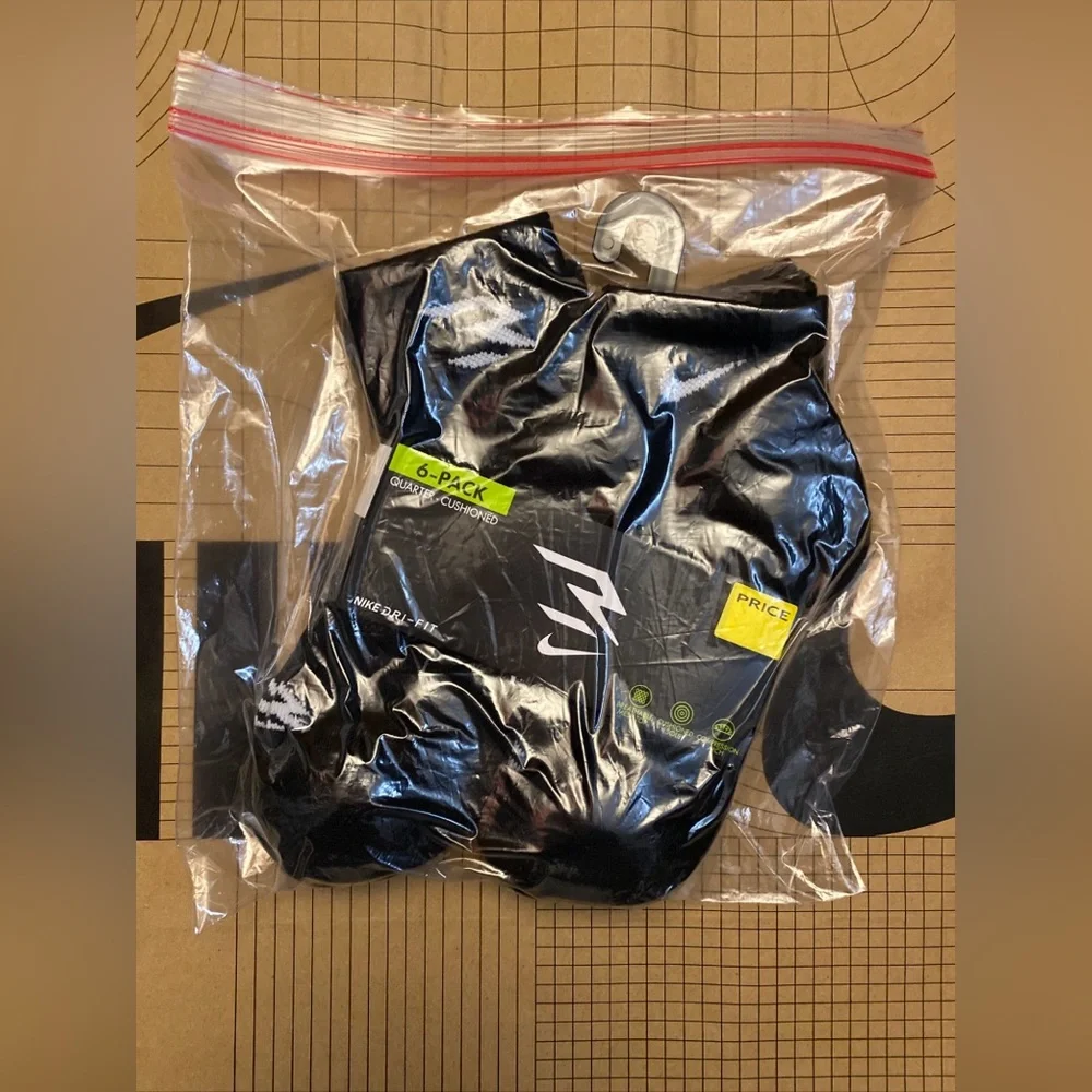 Nike dri-fit 3BRAND Performance quarter ankle socks 6 pairs
